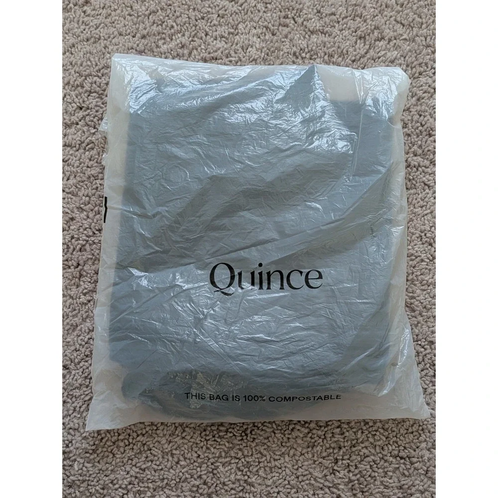 Quince 100% European Linen Pants Womens Medium Black (Fits 30x24) NWT